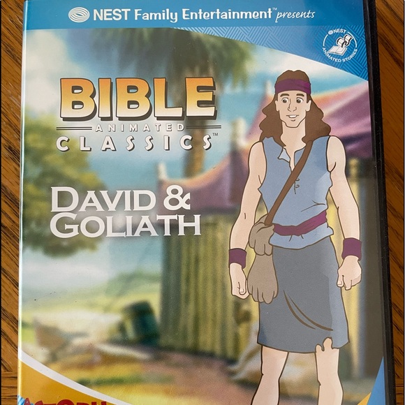 David and Goliath Bible Animated Classics DVD - Picture 1 of 1